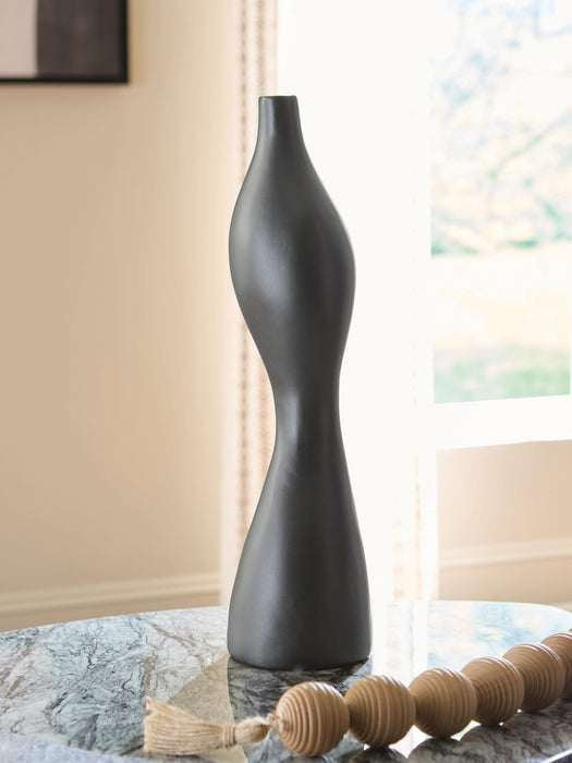Signature Design Black Vase