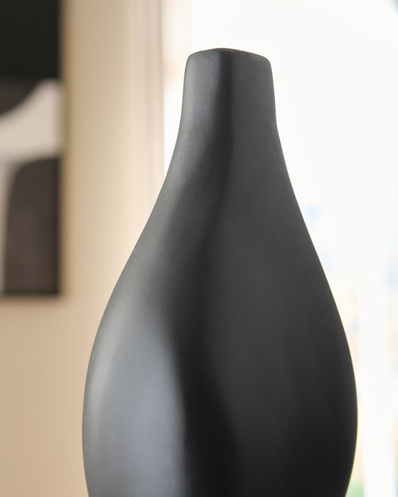 Signature Design Black Vase