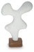Signature Design White/Brown Sculpture