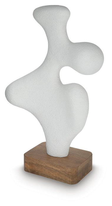 Signature Design White/Brown Sculpture