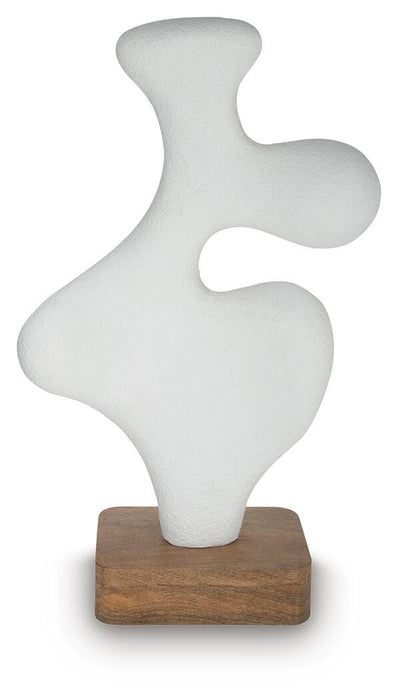 Signature Design White/Brown Sculpture