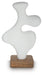 Signature Design White/Brown Sculpture