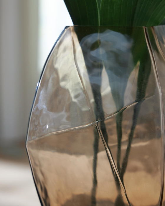 Signature Design Light Brown Vase
