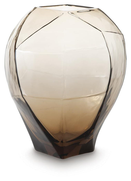 Signature Design Light Brown Vase