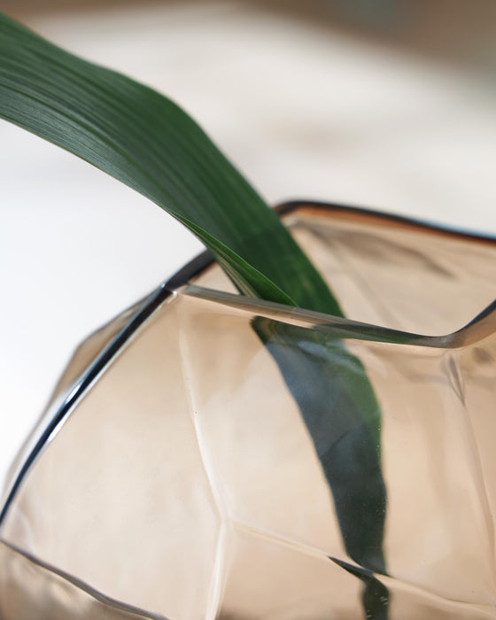 Signature Design Light Brown Vase