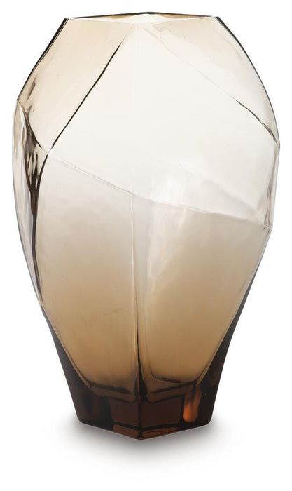 Signature Design Light Brown Vase