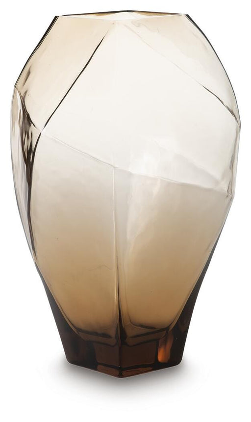 Signature Design Light Brown Vase