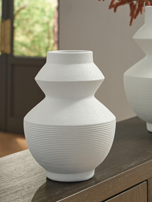 Signature Design White Vase