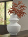 Signature Design White Vase