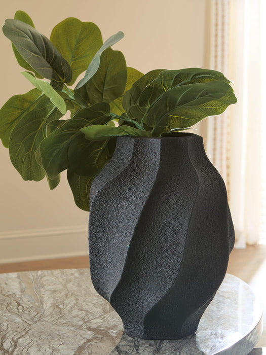Signature Design Black Vase