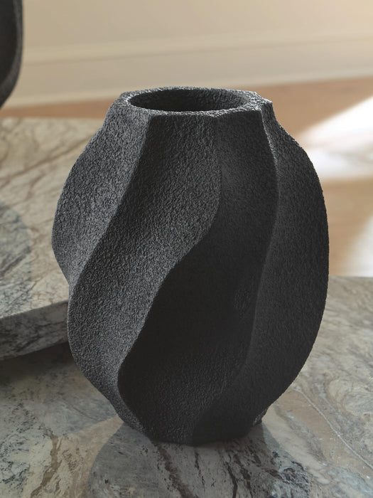 Signature Design Black Vase
