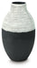 Signature Design Antique White/Black Vase