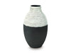 Signature Design Antique White/Black Vase