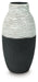 Signature Design Antique White/Black Vase