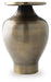 Signature Design Antique Brass Finish Vase