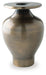 Signature Design Antique Brass Finish Vase