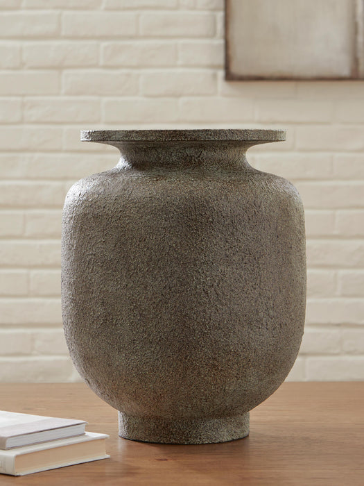 Signature Design Gray/Brown Vase