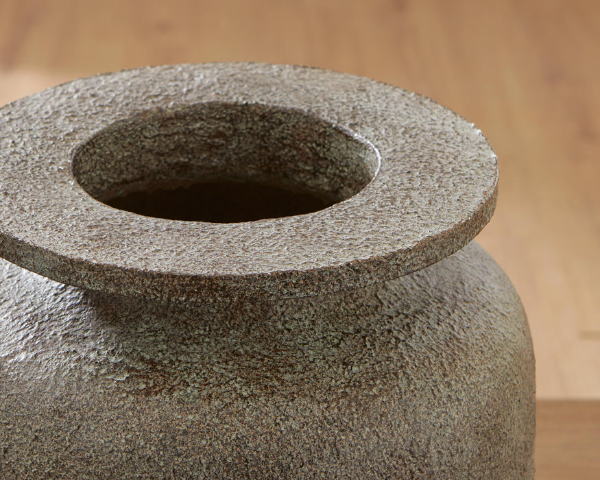 Signature Design Gray/Brown Vase