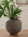 Signature Design Gray/Brown Vase