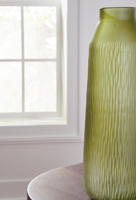 Signature Design Olive Green I/O Vase