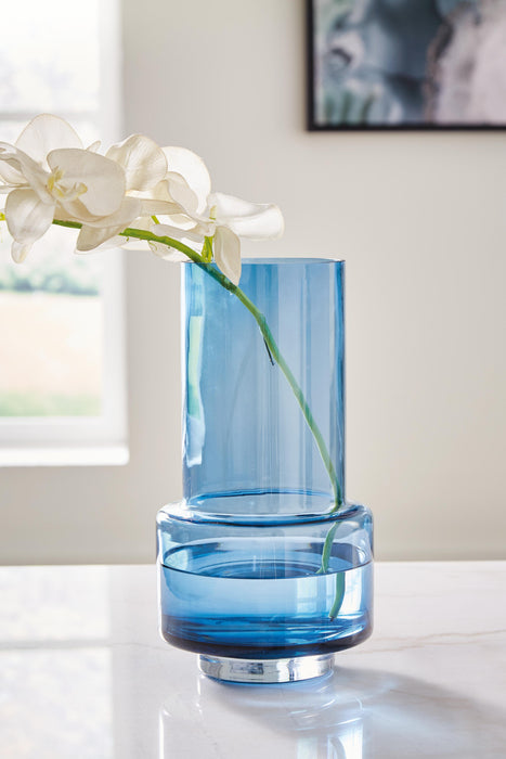 Signature Design Dark Blue I/O Vase