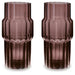 Signature Design Mauve I/O Vase (2/CS)