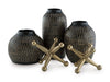 Signature Design Black/Gold Finish Accessory Set (5/CN)