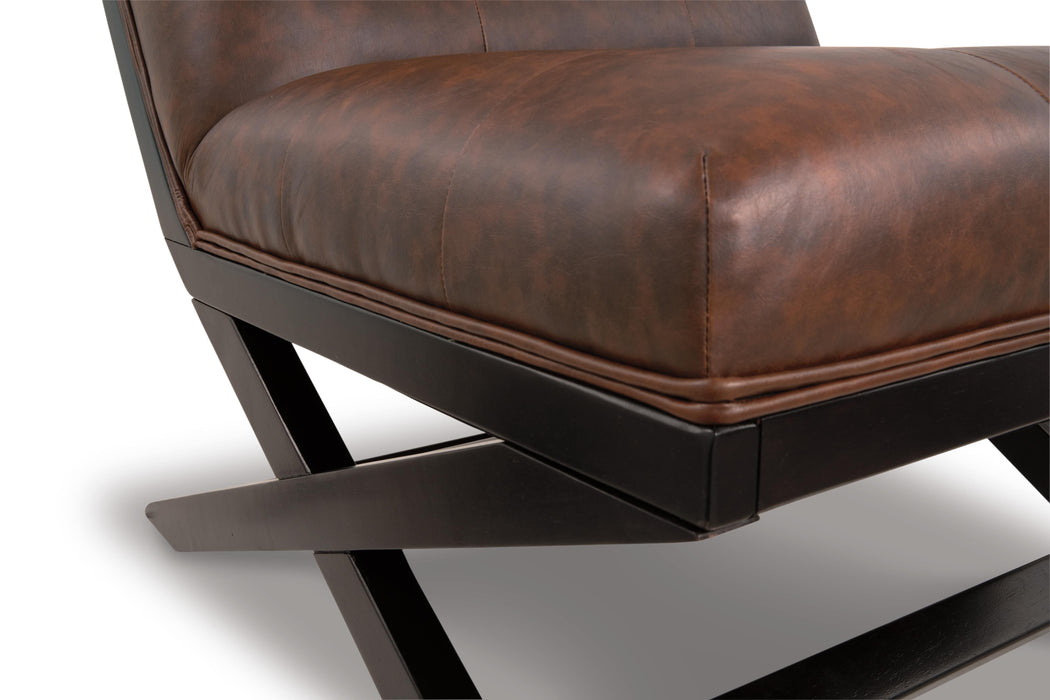 Signature Design Brown Accent Chair