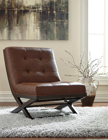 Signature Design Brown Accent Chair