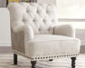 Signature Design Ivory/Taupe Accent Chair