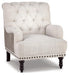 Signature Design Ivory/Taupe Accent Chair