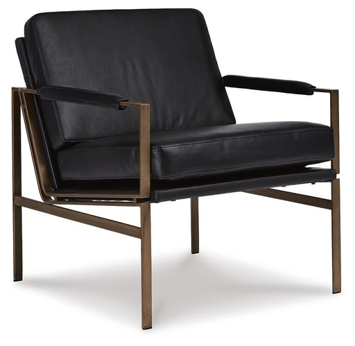 Signature Design Black Accent Chair