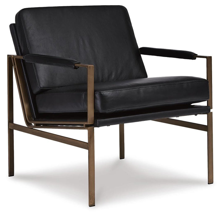 Signature Design Black Accent Chair