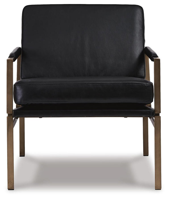 Signature Design Black Accent Chair