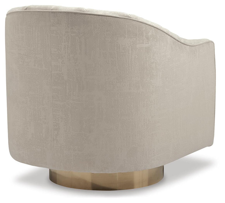 Signature Design Pearl Swivel Accent Chair