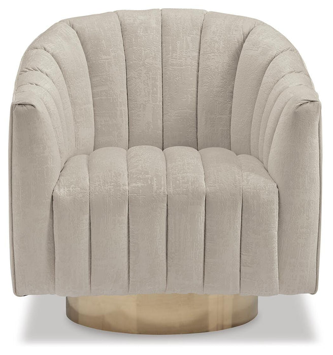 Signature Design Pearl Swivel Accent Chair