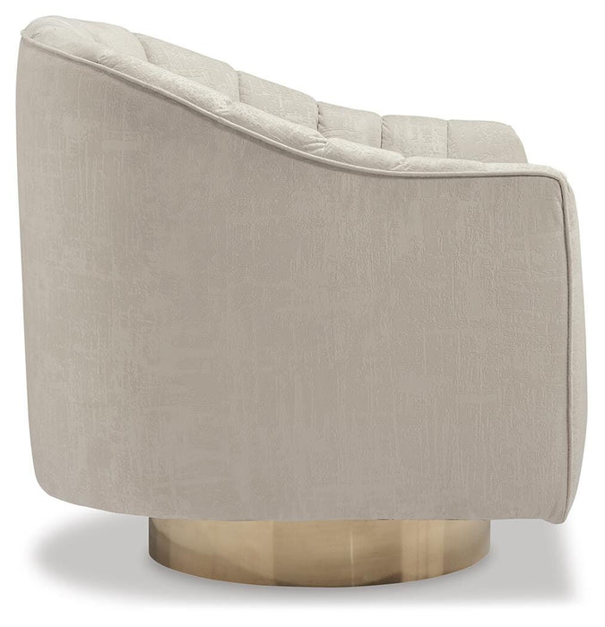Signature Design Pearl Swivel Accent Chair