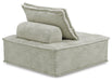 Signature Design Taupe 2-Piece Modular Seating