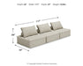 Signature Design Taupe 3-Piece Modular Seating