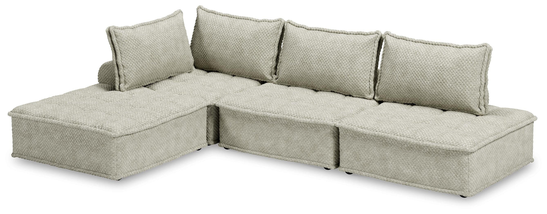 Signature Design Taupe 4-Piece Modular Seating