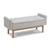 Signature Design Beige/Brown Storage Bench