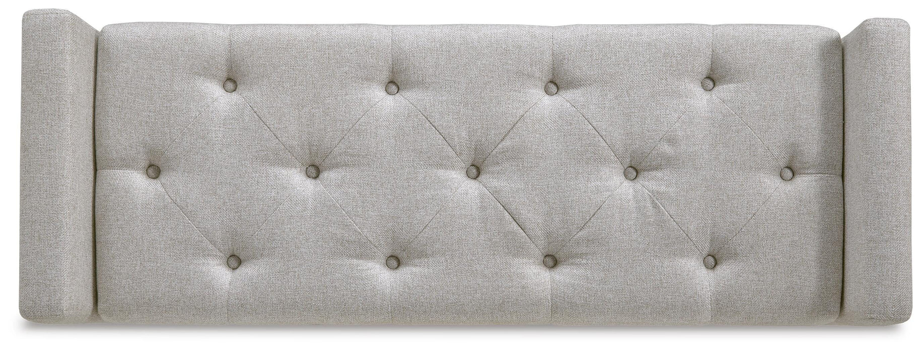 Signature Design Beige/Brown Storage Bench