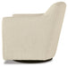 Signature Design Linen Swivel Accent Chair