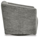 Signature Design Charcoal Swivel Accent Chair