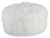 Signature Design White Oversized Accent Ottoman