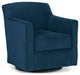 Signature Design Ink Swivel Accent Chair
