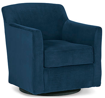 Signature Design Ink Swivel Accent Chair