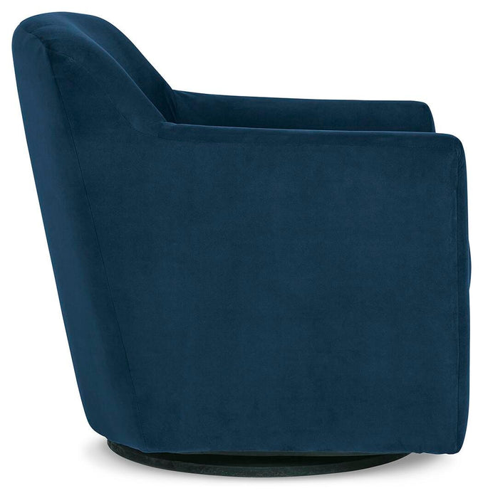 Signature Design Ink Swivel Accent Chair