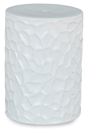 Signature Design White I/O Stool