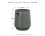 Signature Design Gray I/O Stool